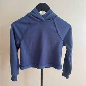 90 Degree By Reflex Blue Kids Hoodie